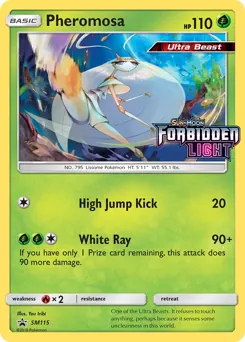 SM Black Star Promos Pheromosa Pokémon card